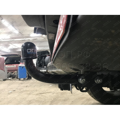 1223-ANP ORIS Фаркоп на Шниву (Chevrolet Niva 2123) 4x4 (штатные места) 2002/12-2020, Lada Niva 2020-2021, Lada Niva Travel 2021- без подрезки бампера. Тип шара: A. Нагрузки: 1500/75 кг, масса фаркопа 16,7 кг (без электрики в комплекте)