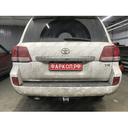 T070C GALIA Полностью оцинкованный фаркоп на Toyota Land Cruiser 200 2008-2021, Lexus LX 2008-2021. Тип шара: C (горизонтальный съемный). Невидимый вырез бампера. Нагрузк
