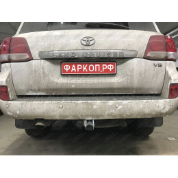 T070C GALIA Полностью оцинкованный фаркоп на Toyota Land Cruiser 200 2008-2021, Lexus LX 2008-2021. Тип шара: C (горизонтальный съемный). Невидимый вырез бампера. Нагрузк
