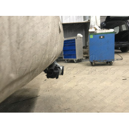 T070C GALIA Полностью оцинкованный фаркоп на Toyota Land Cruiser 200 2008-2021, Lexus LX 2008-2021. Тип шара: C (горизонтальный съемный). Невидимый вырез бампера. Нагрузк