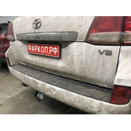 T070C GALIA Полностью оцинкованный фаркоп на Toyota Land Cruiser 200 2008-2021, Lexus LX 2008-2021. Тип шара: C (горизонтальный съемный). Невидимый вырез бампера. Нагрузк