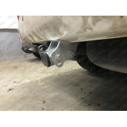 T070C GALIA Полностью оцинкованный фаркоп на Toyota Land Cruiser 200 2008-2021, Lexus LX 2008-2021. Тип шара: C (горизонтальный съемный). Невидимый вырез бампера. Нагрузк