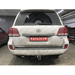 T070C GALIA Полностью оцинкованный фаркоп на Toyota Land Cruiser 200 2008-2021, Lexus LX 2008-2021. Тип шара: C (горизонтальный съемный). Невидимый вырез бампера. Нагрузк