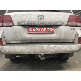 T070C GALIA Полностью оцинкованный фаркоп на Toyota Land Cruiser 200 2008-2021, Lexus LX 2008-2021. Тип шара: C (горизонтальный съемный). Невидимый вырез бампера. Нагрузк