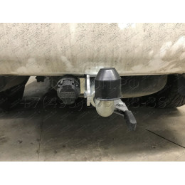 T070C GALIA Полностью оцинкованный фаркоп на Toyota Land Cruiser 200 2008-2021, Lexus LX 2008-2021. Тип шара: C (горизонтальный съемный). Невидимый вырез бампера. Нагрузк