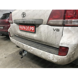 T070C GALIA Полностью оцинкованный фаркоп на Toyota Land Cruiser 200 2008-2021, Lexus LX 2008-2021. Тип шара: C (горизонтальный съемный). Невидимый вырез бампера. Нагрузк