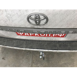 T070C GALIA Полностью оцинкованный фаркоп на Toyota Land Cruiser 200 2008-2021, Lexus LX 2008-2021. Тип шара: C (горизонтальный съемный). Невидимый вырез бампера. Нагрузк