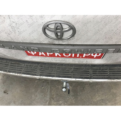 T070C GALIA Полностью оцинкованный фаркоп на Toyota Land Cruiser 200 2008-2021, Lexus LX 2008-2021. Тип шара: C (горизонтальный съемный). Невидимый вырез бампера. Нагрузки: 3500/140 кг, масса фаркопа 8,97 кг