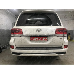 T070C GALIA Полностью оцинкованный фаркоп на Toyota Land Cruiser 200 2008-2021, Lexus LX 2008-2021. Тип шара: C (горизонтальный съемный). Невидимый вырез бампера. Нагрузк