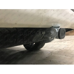T070C GALIA Полностью оцинкованный фаркоп на Toyota Land Cruiser 200 2008-2021, Lexus LX 2008-2021. Тип шара: C (горизонтальный съемный). Невидимый вырез бампера. Нагрузк