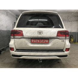 T070C GALIA Полностью оцинкованный фаркоп на Toyota Land Cruiser 200 2008-2021, Lexus LX 2008-2021. Тип шара: C (горизонтальный съемный). Невидимый вырез бампера. Нагрузк