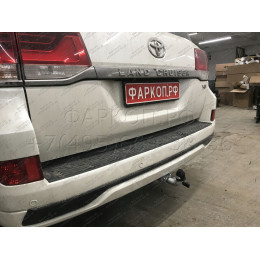 T070C GALIA Полностью оцинкованный фаркоп на Toyota Land Cruiser 200 2008-2021, Lexus LX 2008-2021. Тип шара: C (горизонтальный съемный). Невидимый вырез бампера. Нагрузк