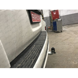 T070C GALIA Полностью оцинкованный фаркоп на Toyota Land Cruiser 200 2008-2021, Lexus LX 2008-2021. Тип шара: C (горизонтальный съемный). Невидимый вырез бампера. Нагрузк