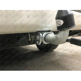 T070C GALIA Полностью оцинкованный фаркоп на Toyota Land Cruiser 200 2008-2021, Lexus LX 2008-2021. Тип шара: C (горизонтальный съемный). Невидимый вырез бампера. Нагрузк