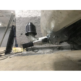 T070C GALIA Полностью оцинкованный фаркоп на Toyota Land Cruiser 200 2008-2021, Lexus LX 2008-2021. Тип шара: C (горизонтальный съемный). Невидимый вырез бампера. Нагрузк