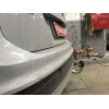 V069C GALIA Полностью оцинкованный фаркоп на Volkswagen Tiguan 2007-2016, Tiguan 2 2016-2024, Audi Q3 2011-2019, 2019-2025, SEAT Tarraco 2018-2024. Тип шара: C (горизонтальный съемный). Невидимый вырез бампера. Нагрузки: 2500/140 кг, масса фаркопа 16,2 кг