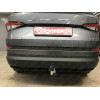 V069C GALIA Полностью оцинкованный фаркоп на Volkswagen Tiguan 2007-2016, Tiguan 2 2016-2024, Audi Q3 2011-2019, 2019-2025, SEAT Tarraco 2018-2024. Тип шара: C (горизонтальный съемный). Невидимый вырез бампера. Нагрузки: 2500/140 кг, масса фаркопа 16,2 кг