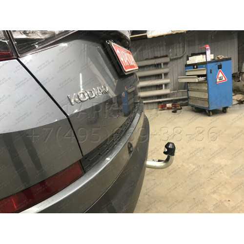 V069C GALIA Полностью оцинкованный фаркоп на Volkswagen Tiguan 2007-2016, Tiguan 2 2016-2024, Audi Q3 2011-2019, 2019-2025, SEAT Tarraco 2018-2024. Тип шара: C (горизонтальный съемный). Невидимый вырез бампера. Нагрузки: 2500/140 кг, масса фаркопа 16,2 кг