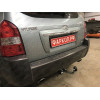 H070A GALIA Полностью оцинкованный фаркоп на Hyundai Tucson 2004-2010, Kia Sportage 2004-2010. Тип шара: A. Невидимый вырез бампера. Нагрузки: 2000/90 кг, масса фаркопа 18,02 кг