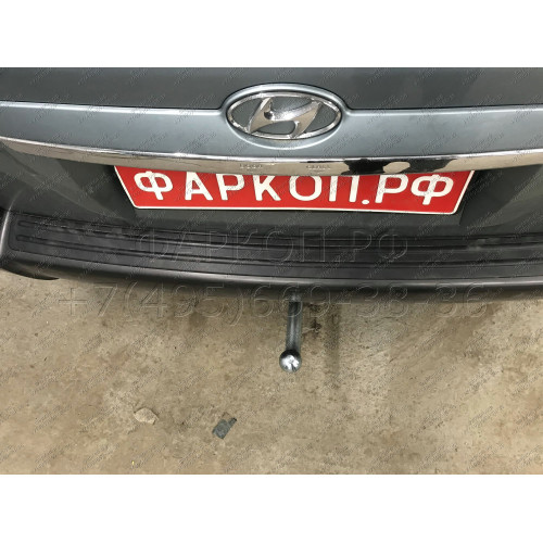 H070A GALIA Полностью оцинкованный фаркоп на Hyundai Tucson 2004-2010, Kia Sportage 2004-2010. Тип шара: A. Невидимый вырез бампера. Нагрузки: 2000/90 кг, масса фаркопа 18,02 кг