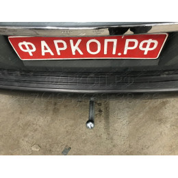 H070A GALIA Полностью оцинкованный фаркоп на Hyundai Tucson 2004-2010, Kia Sportage 2004-2010. Тип шара: A. Невидимый вырез бампера. Нагрузки: 2000/90 кг, масса фаркопа 18,02 