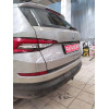 S120C GALIA Полностью оцинкованный фаркоп на Skoda Kodiaq 2WD, 4WD 2017-2023, 2023-. Тип шара: C (горизонтальный съемный). Невидимый вырез бампера. Нагрузки: 2600/140 кг, масса фаркопа 17,07 кг
