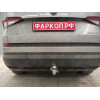 S120C GALIA Полностью оцинкованный фаркоп на Skoda Kodiaq 2WD, 4WD 2017-2023, 2023-. Тип шара: C (горизонтальный съемный). Невидимый вырез бампера. Нагрузки: 2600/140 кг, масса фаркопа 17,07 кг