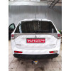 91312-A MOTODOR Фаркоп с оцинкованным шаром на Mitsubishi Outlander 2012-2019, 2019-2022. Вырез бампера по необходимости. Тип шара: A. Нагрузки: 1700/75 кг, масса фаркопа 23 кг (без электрики в комплекте)