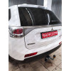 91312-A MOTODOR Фаркоп с оцинкованным шаром на Mitsubishi Outlander 2012-2019, 2019-2022. Вырез бампера по необходимости. Тип шара: A. Нагрузки: 1700/75 кг, масса фаркопа 23 кг (без электрики в комплекте)