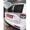 91312-A MOTODOR Фаркоп с оцинкованным шаром на Mitsubishi Outlander 2012-2019, 2019-2022. Вырез бампера по необходимости. Тип шара: A. Нагрузки: 1700/75 кг, масса фаркопа 23 кг (без электрики в комплекте)