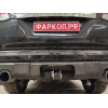 T070C GALIA Полностью оцинкованный фаркоп на Toyota Land Cruiser 200 2008-2021, Lexus LX 2008-2021. Тип шара: C (горизонтальный съемный). Невидимый вырез бампера. Нагрузки: 3500/140 кг, масса фаркопа 8,97 кг