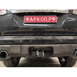T070C GALIA Полностью оцинкованный фаркоп на Toyota Land Cruiser 200 2008-2021, Lexus LX 2008-2021. Тип шара: C (горизонтальный съемный). Невидимый вырез бампера. Нагрузк