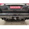 T070C GALIA Полностью оцинкованный фаркоп на Toyota Land Cruiser 200 2008-2021, Lexus LX 2008-2021. Тип шара: C (горизонтальный съемный). Невидимый вырез бампера. Нагрузки: 3500/140 кг, масса фаркопа 8,97 кг