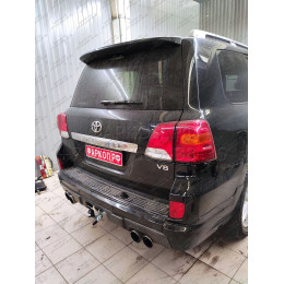 T070C GALIA Полностью оцинкованный фаркоп на Toyota Land Cruiser 200 2008-2021, Lexus LX 2008-2021. Тип шара: C (горизонтальный съемный). Невидимый вырез бампера. Нагрузк