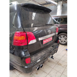T070C GALIA Полностью оцинкованный фаркоп на Toyota Land Cruiser 200 2008-2021, Lexus LX 2008-2021. Тип шара: C (горизонтальный съемный). Невидимый вырез бампера. Нагрузк