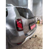 91710-A MOTODOR Фаркоп с оцинкованным шаром на Renault Duster 2012-2015, 2015-2021, 2021-2022, Nissan Terrano 2014-2022. Требуется подрезка бампера для переднеприводных автомобилей. Тип шара: A. Нагрузки: 1500/75 кг, масса фаркопа 16,7 кг (без электрики в
