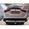 91312-A MOTODOR Фаркоп с оцинкованным шаром на Mitsubishi Outlander 2012-2019, 2019-2022. Вырез бампера по необходимости. Тип шара: A. Нагрузки: 1700/75 кг, масса фаркопа 23 кг (без электрики в комплекте)