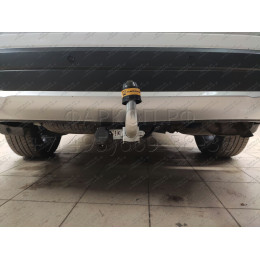 91312-A MOTODOR Фаркоп с оцинкованным шаром на Mitsubishi Outlander 2012-2019, 2019-2022. Вырез бампера по необходимости. Тип шара: A. Нагрузки: 1700/75 кг, масса фаркопа 23