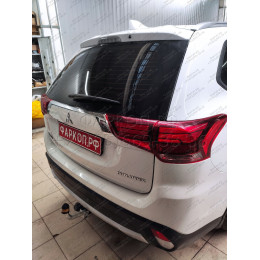 91312-A MOTODOR Фаркоп с оцинкованным шаром на Mitsubishi Outlander 2012-2019, 2019-2022. Вырез бампера по необходимости. Тип шара: A. Нагрузки: 1700/75 кг, масса фаркопа 23