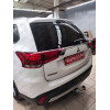 91312-A MOTODOR Фаркоп с оцинкованным шаром на Mitsubishi Outlander 2012-2019, 2019-2022. Вырез бампера по необходимости. Тип шара: A. Нагрузки: 1700/75 кг, масса фаркопа 23 кг (без электрики в комплекте)