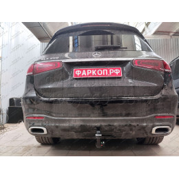 313662600001 WESTFALIA Фаркоп на Mercedes GLE-Class w167 2019-, Mercedes GLS-Class x167 2019-. Съемное вертикальное крепление шара (на ключе). Невидимый вырез в бампере. Нагрузки