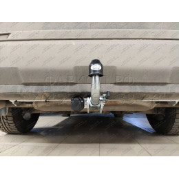 T072C GALIA Полностью оцинкованный фаркоп на Toyota RAV4 V XA50 2019-2025, Suzuki Across 2020-2025. Тип шара: C (горизонтальный съемный). Установка без снятия и выреза ба