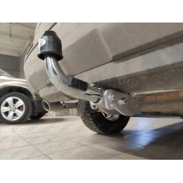 T072C GALIA Полностью оцинкованный фаркоп на Toyota RAV4 V XA50 2019-2025, Suzuki Across 2020-2025. Тип шара: C (горизонтальный съемный). Установка без снятия и выреза ба