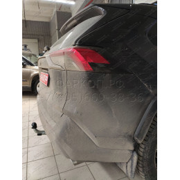 T072C GALIA Полностью оцинкованный фаркоп на Toyota RAV4 V XA50 2019-2025, Suzuki Across 2020-2025. Тип шара: C (горизонтальный съемный). Установка без снятия и выреза ба