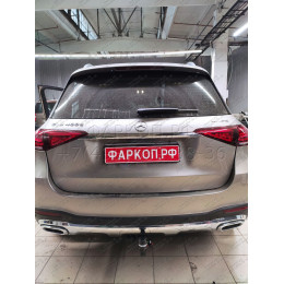 313662600001 WESTFALIA Фаркоп на Mercedes GLE-Class w167 2019-, Mercedes GLS-Class x167 2019-. Съемное вертикальное крепление шара (на ключе). Невидимый вырез в бампере. Нагрузки