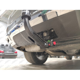 313662600001 WESTFALIA Фаркоп на Mercedes GLE-Class w167 2019-, Mercedes GLS-Class x167 2019-. Съемное вертикальное крепление шара (на ключе). Невидимый вырез в бампере. Нагрузки