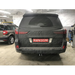 T070C GALIA Полностью оцинкованный фаркоп на Toyota Land Cruiser 200 2008-2021, Lexus LX 2008-2021. Тип шара: C (горизонтальный съемный). Невидимый вырез бампера. Нагрузк