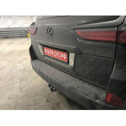 T070C GALIA Полностью оцинкованный фаркоп на Toyota Land Cruiser 200 2008-2021, Lexus LX 2008-2021. Тип шара: C (горизонтальный съемный). Невидимый вырез бампера. Нагрузк