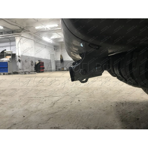 T070C GALIA Полностью оцинкованный фаркоп на Toyota Land Cruiser 200 2008-2021, Lexus LX 2008-2021. Тип шара: C (горизонтальный съемный). Невидимый вырез бампера. Нагрузки: 3500/140 кг, масса фаркопа 8,97 кг
