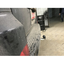 T070C GALIA Полностью оцинкованный фаркоп на Toyota Land Cruiser 200 2008-2021, Lexus LX 2008-2021. Тип шара: C (горизонтальный съемный). Невидимый вырез бампера. Нагрузк